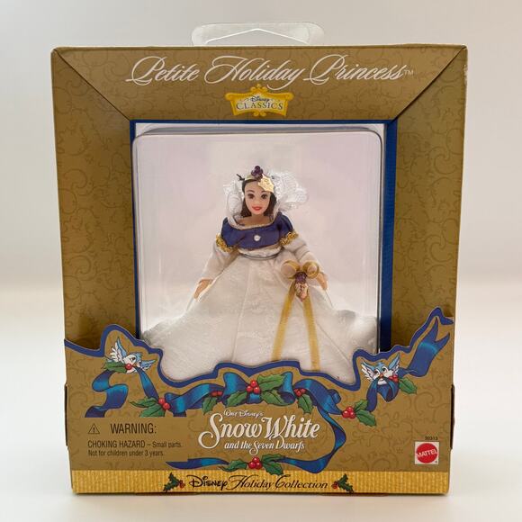 Vtg 1998 Disney Snow White Petite Holiday Princess Ornament Never Opened - Picture 1 of 8